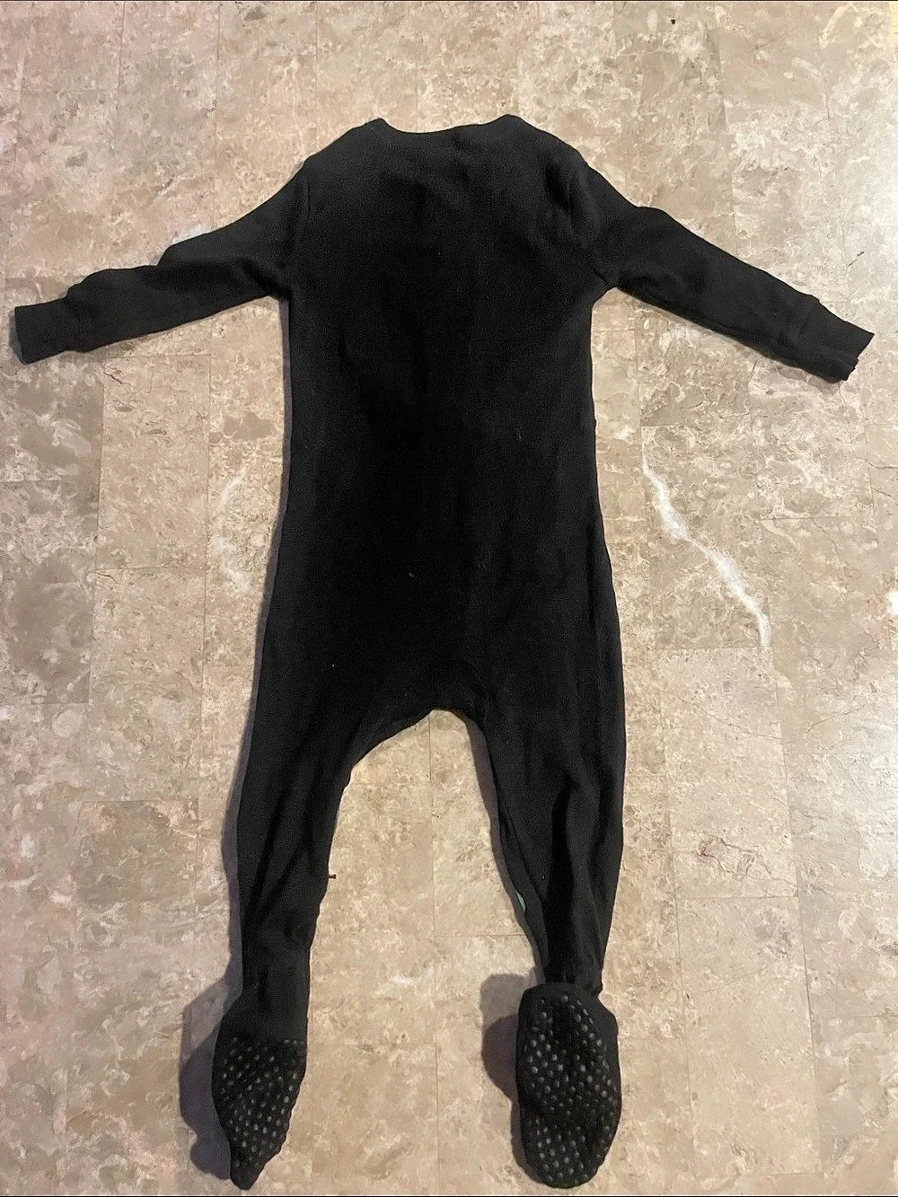 Halloween Old Navy Glow-in-the-Dark Skeleton Footie Baby 12-18M